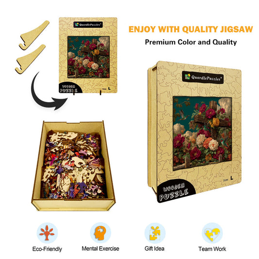 Wooden Cross Wooden Jigsaw Puzzle
