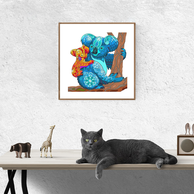 🔥LAST DAY 80% OFF-Koala Mother and Child Jigsaw Puzzle