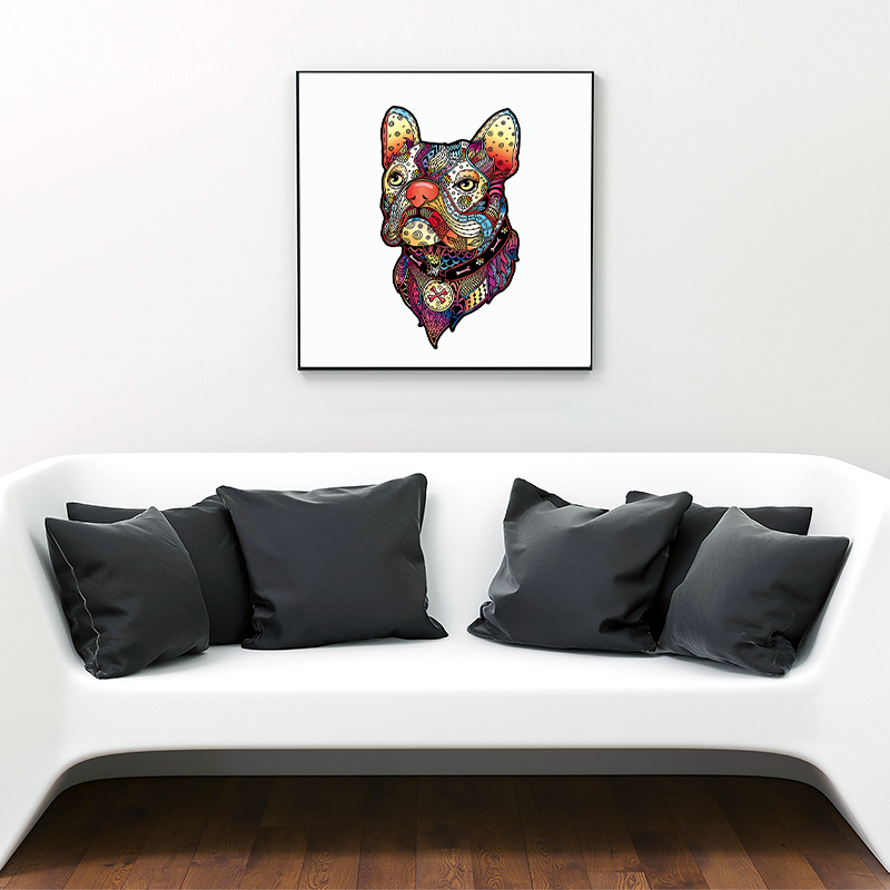 🔥LAST DAY 80% OFF-Colorful French Bulldog Puzzle