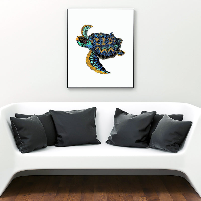 🔥LAST DAY 80% OFF-Traveling Turtle Wooden Jigsaw Puzzle