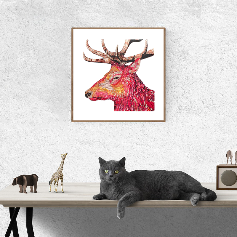 🔥LAST DAY 80% OFF-Red Elk Jigsaw Puzzle