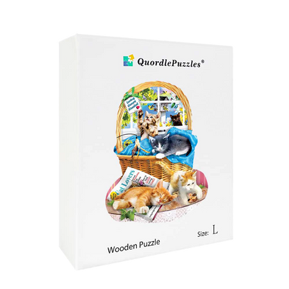 🔥LAST DAY 83% -Special Shaped Wooden Jigsaw Puzzle