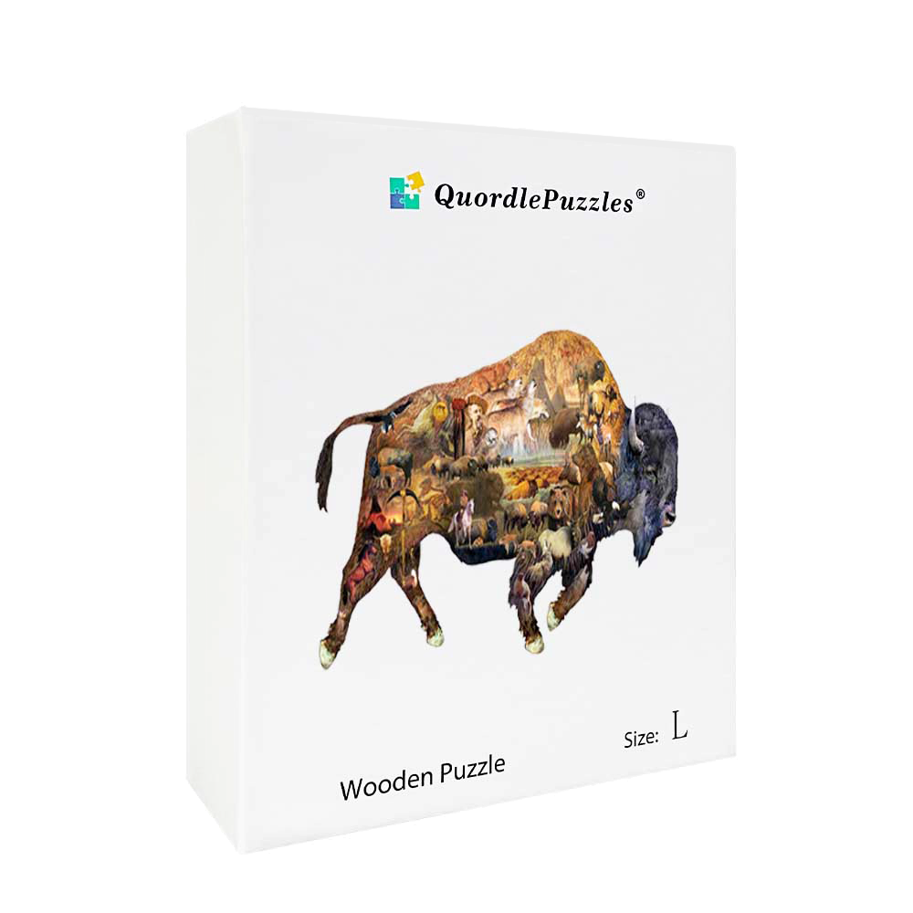 🔥LAST DAY 83% -Prairie Dweller Wooden Jigsaw Puzzle