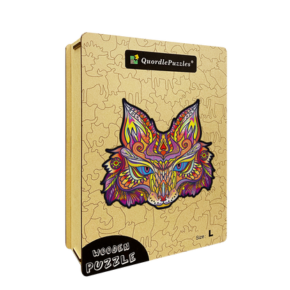 Fox Colourful Wooden Jigsaw Puzzle