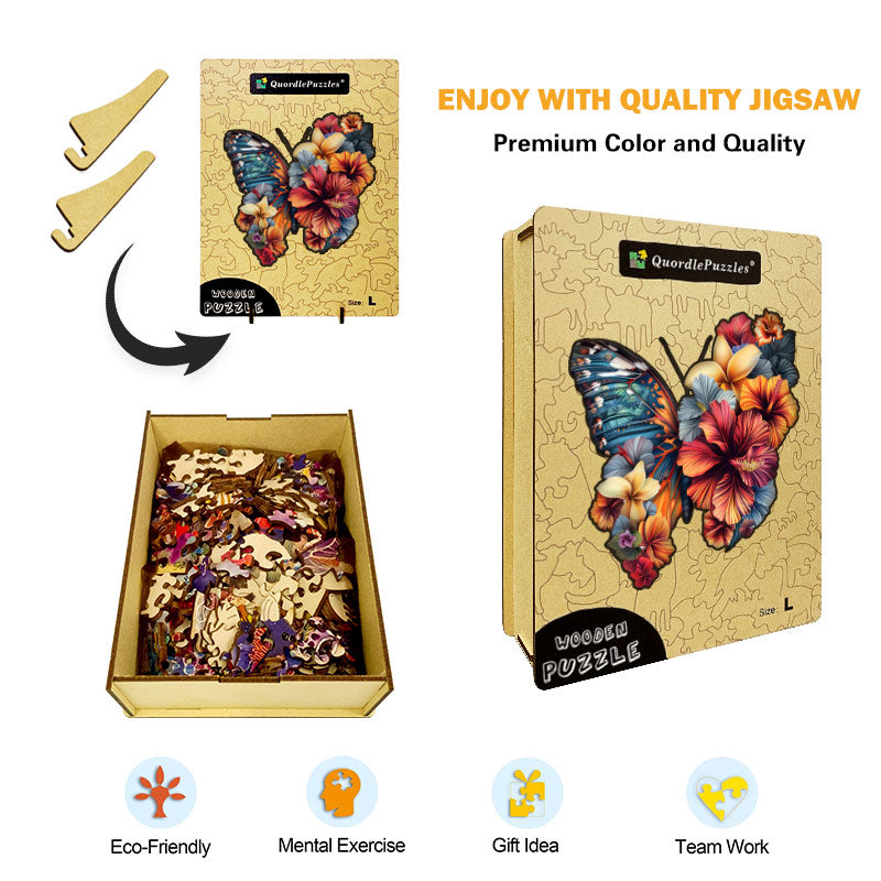 🔥LAST DAY 85% OFF - Butterfly with Flowers