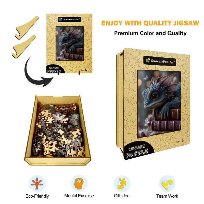 Dragon Books Wooden Jigsaw Puzzle