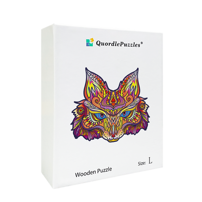 Fox Colourful Wooden Jigsaw Puzzle
