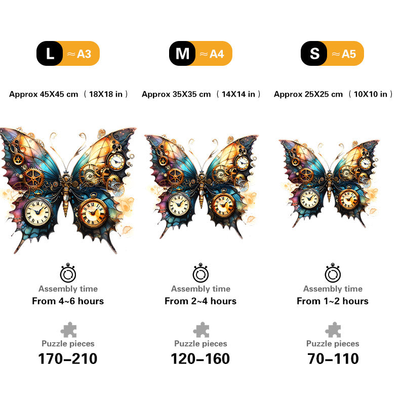 🔥LAST DAY 85% OFF - Steampunk Butterfly