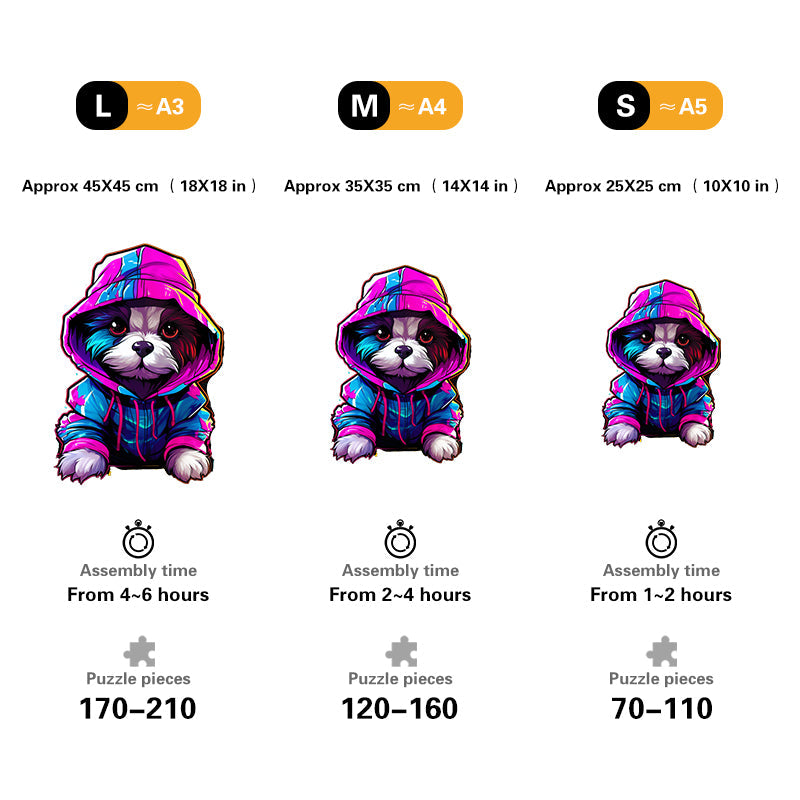 🔥LAST DAY 92% -Hooded dog