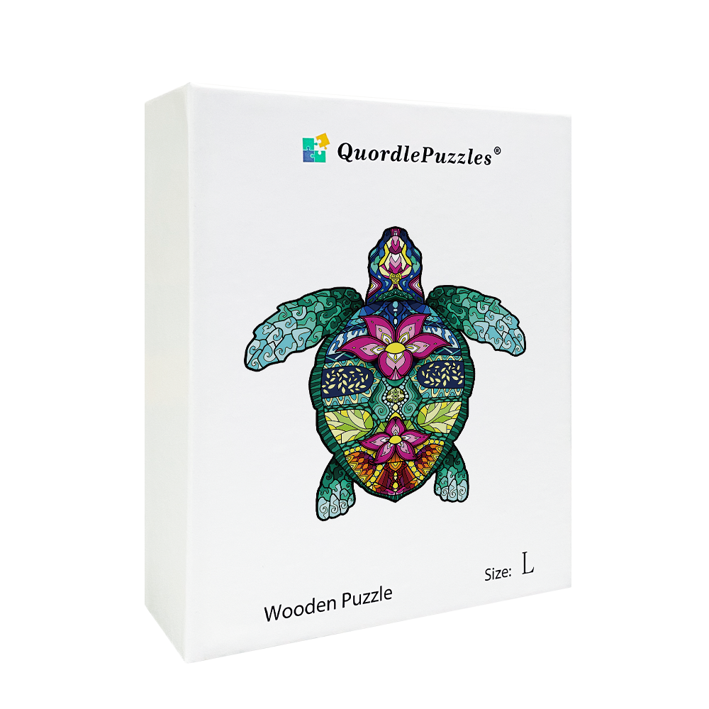 Turtle Sage Wooden Jigsaw Puzzle