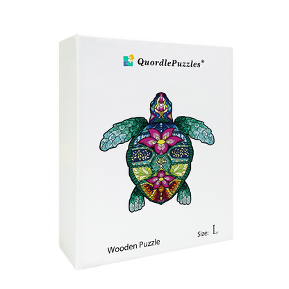 Turtle Sage Wooden Jigsaw Puzzle