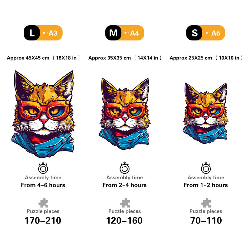 🔥LAST DAY 85% OFF - Cat with Sunglasses