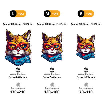 🔥LAST DAY 85% OFF - Cat with Sunglasses