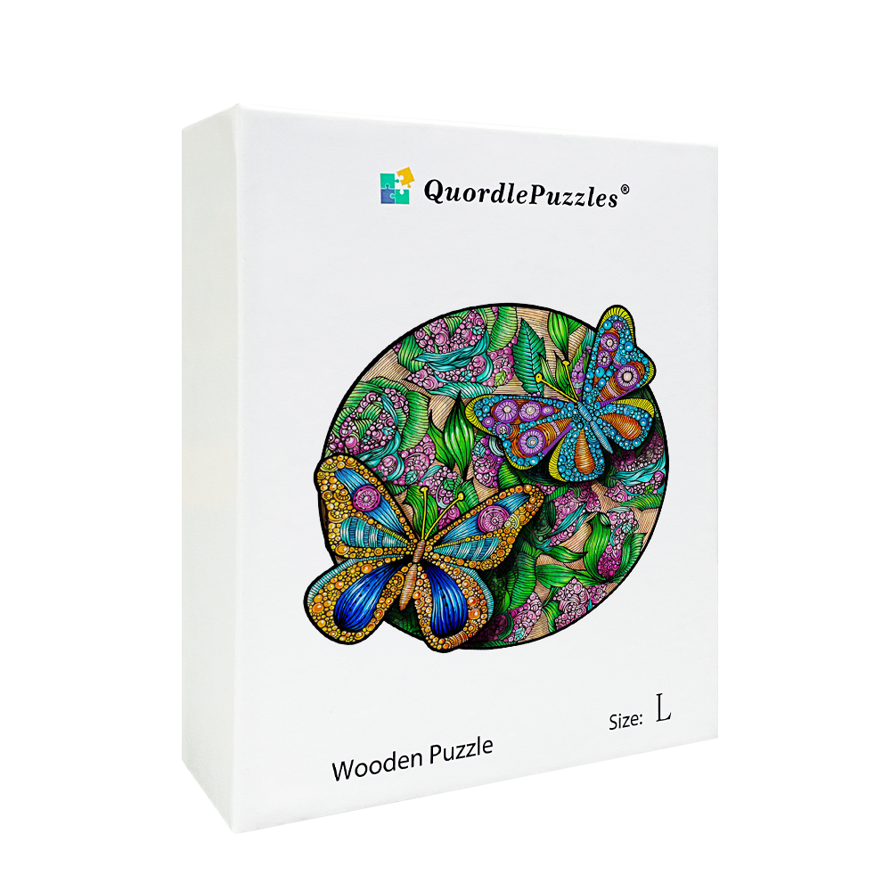 Beautiful Butterfly Wooden Jigsaw Puzzle