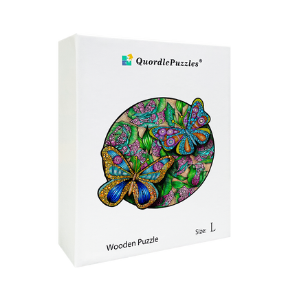 Beautiful Butterfly Wooden Jigsaw Puzzle