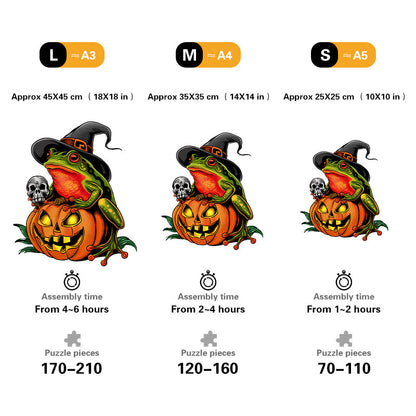 🔥LAST DAY 85% OFF - Halloween Frog Pumpkin