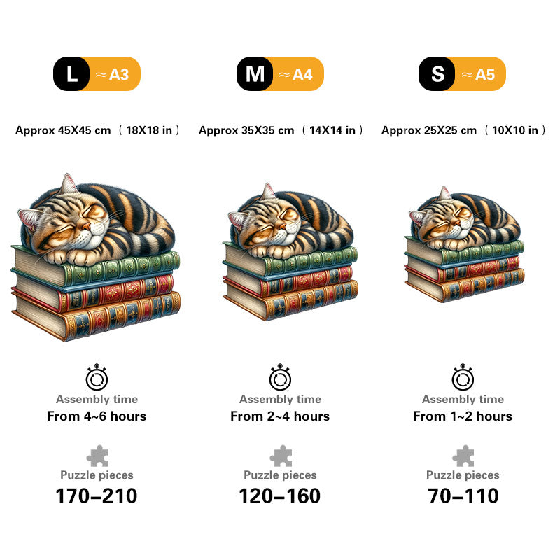 🔥LAST DAY 85% OFF - Library Cat Clipart