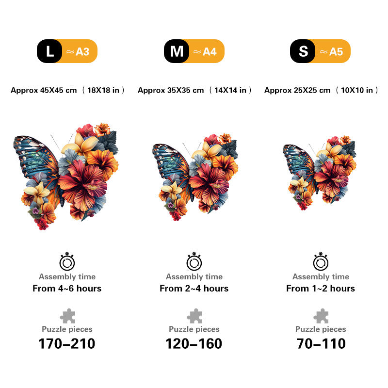 🔥LAST DAY 85% OFF - Butterfly with Flowers