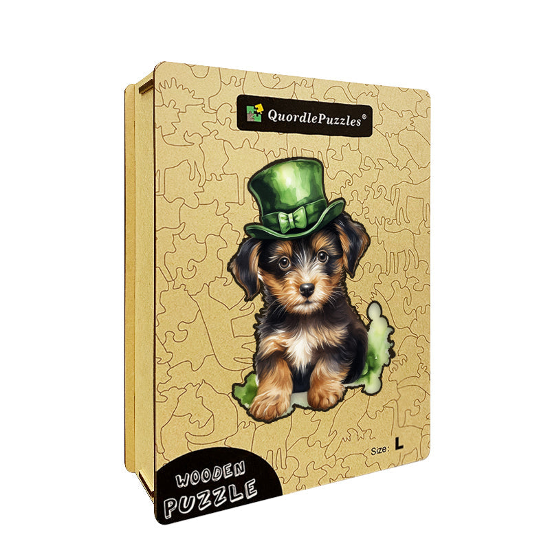 🔥LAST DAY 92% -Watercolor Saint Patrick's day Puppy