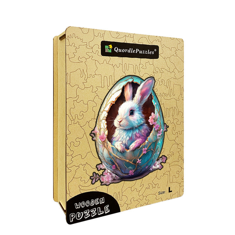 3D Magical Bunny Wooden Jigsaw Puzzle