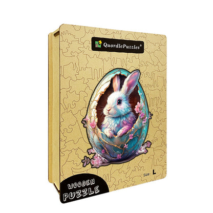 3D Magical Bunny Wooden Jigsaw Puzzle