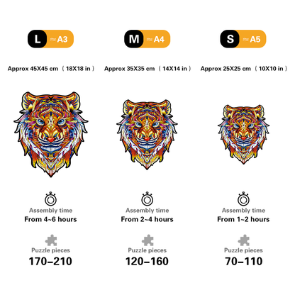 Tiges Wooden Jigsaw Puzzle