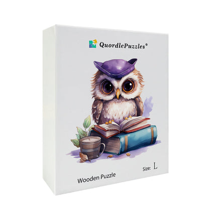 🔥LAST DAY 92% -Owl reading a book publication cartoon animal