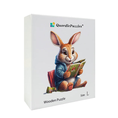 🔥LAST DAY 85% OFF - Cute Rabbit Reading Book