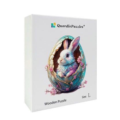 3D Magical Bunny Wooden Jigsaw Puzzle