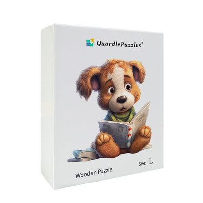 🔥LAST DAY 85% OFF -  Cute Dog Reading Book