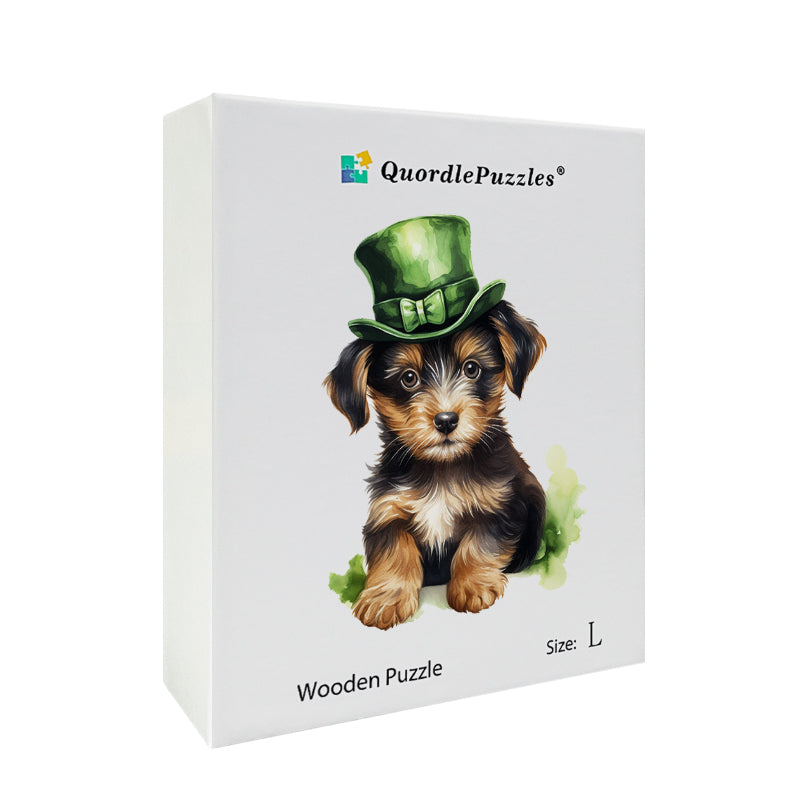 🔥LAST DAY 92% -Watercolor Saint Patrick's day Puppy