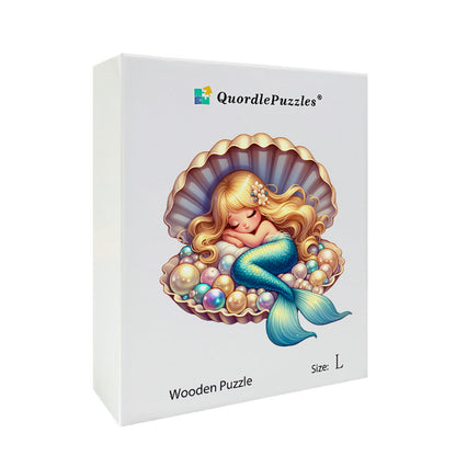 🔥LAST DAY 85% OFF - Mermaid Sleeping in Pearl Shell