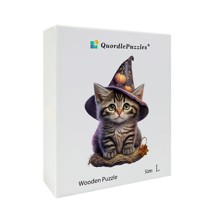 🔥LAST DAY 85% OFF - Cute Kitten and Halloween Pumpkin