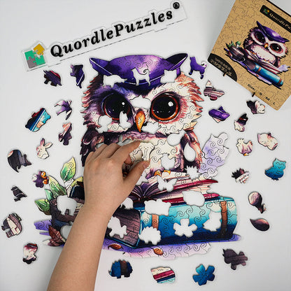 🔥LAST DAY 92% -Owl reading a book publication cartoon animal