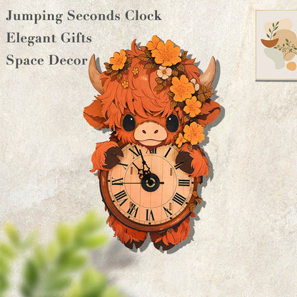 Blooming Timekeeper Wooden Clock Puzzle