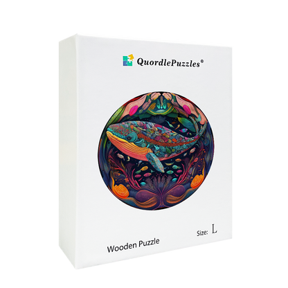 Whale That's Nice Wooden Jigsaw Puzzle