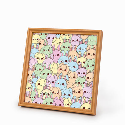 rabbit - Wooden Coloring Puzzle