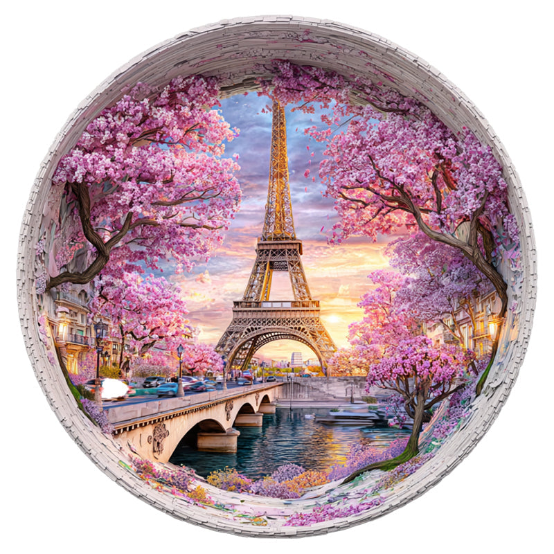 Paris Wooden Jigsaw Puzzle