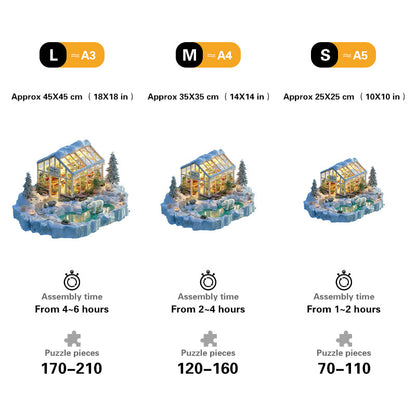 Arctic Greenhouse Wooden Jigsaw Puzzle