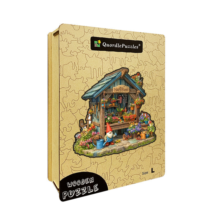 Happy Farm Wooden Jigsaw Puzzle