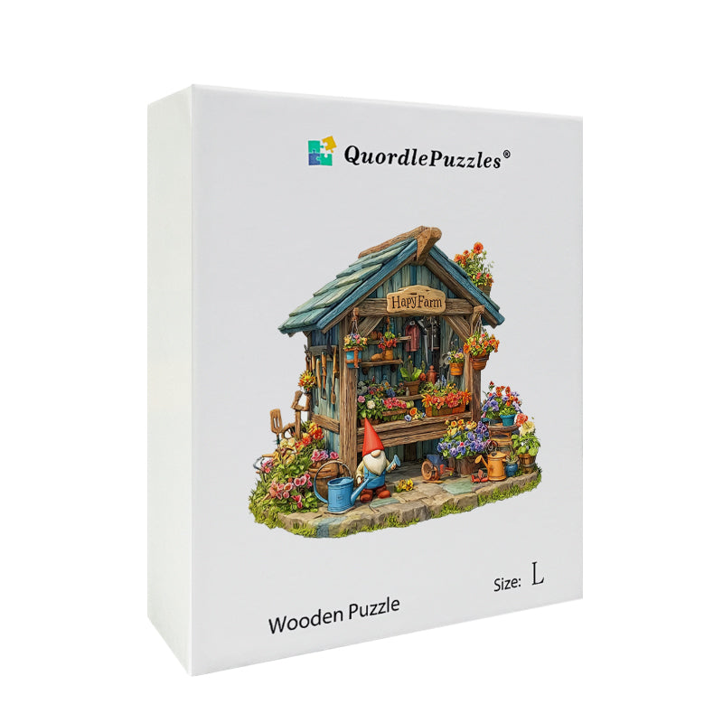 Happy Farm Wooden Jigsaw Puzzle