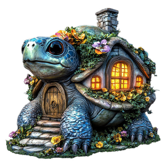 Camelback Giant Turtle Wooden Jigsaw Puzzle