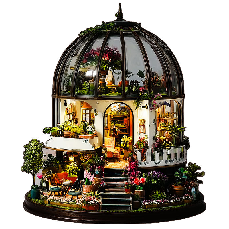 Botanical House Wooden Puzzle