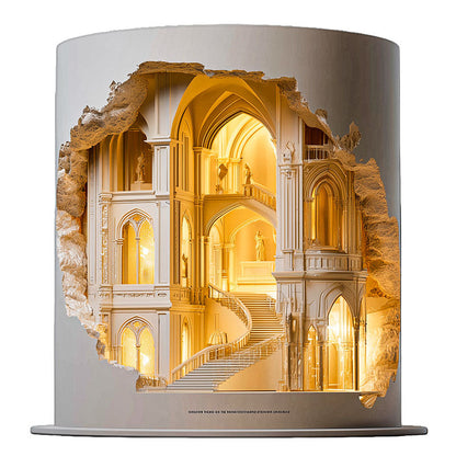 Gothic Cathedral Wooden Puzzle