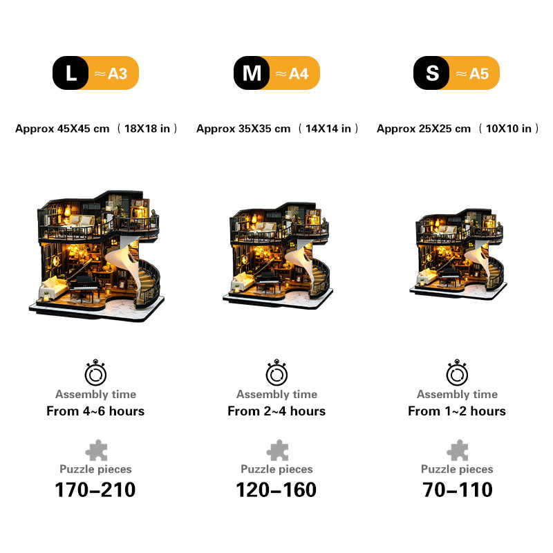 Music Loft Wooden Puzzle