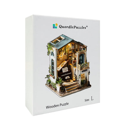 Music Studio Wooden Puzzle