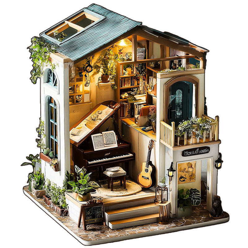 Music Studio Wooden Puzzle