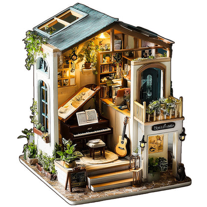 Music Studio Wooden Puzzle