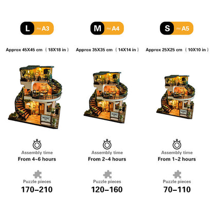 Tea House Wooden Puzzle