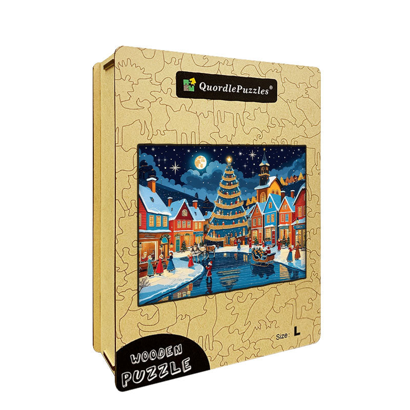 Winter Wonderland Wooden Jigsaw Puzzle